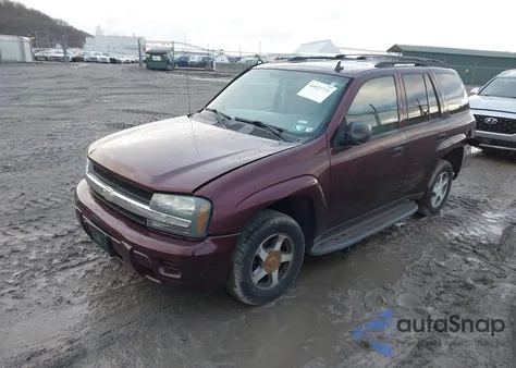 2006 Chevrolet Trailblazer Ls из США, поврежденный, VIN 1GNDT13S862127191